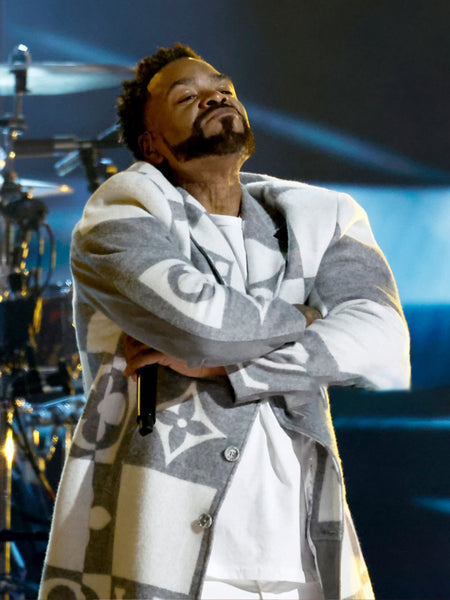 Grammy Awards 2023 Method Man Printed Coat - UrbanJacket