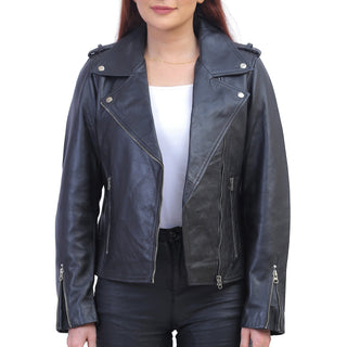 Jessica Womens Asymmetrical Jacket