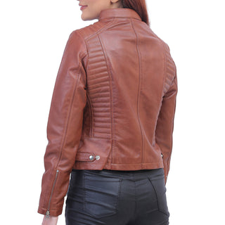 Womens Brown Padded Jacket
