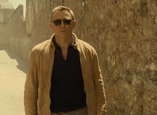 James Bond Daniel Craig Spectre Suede Leather Jacket