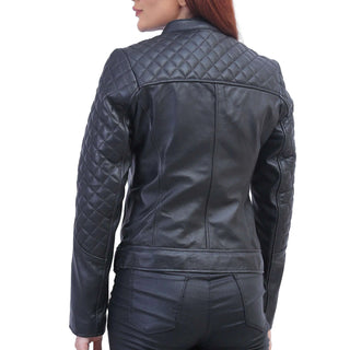 Womens Black biker jacket