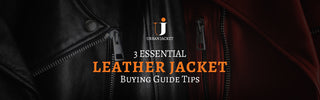 3 Essential Leather Jacket Buying Guide Tips- The Only Guide You Need!