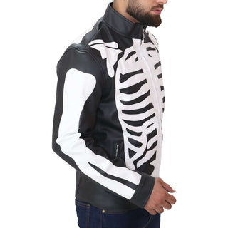 men skeleton jacket