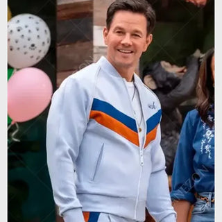 Mark Wahlberg Me Time White Tracksuit