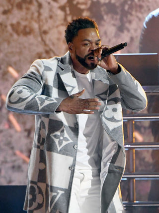 Grammy Awards 2023 Method Man Printed Coat