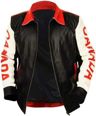 Bomber Style Canadian Flag Jacket
