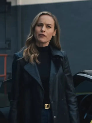 Fast X 2023 Brie Larson Black Coat