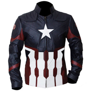 Captain America Avengers Infinity War Leather Jacket 