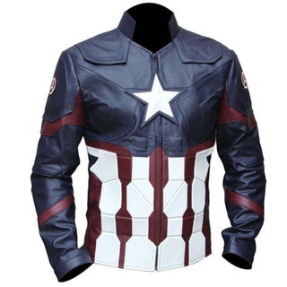 Captain America Avengers Infinity War Leather Jacket 