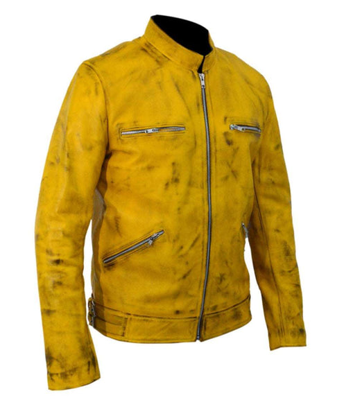 Dirk Gently's Holistic Detective Agency Yellow Leather Jacket