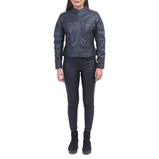 Jane Black Biker Leather Jacket