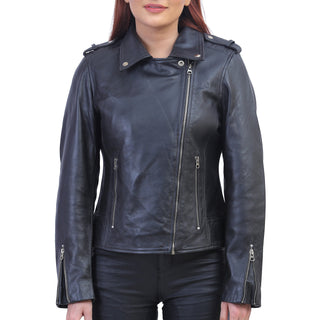 Jessica Womens Asymmetrical Jacket