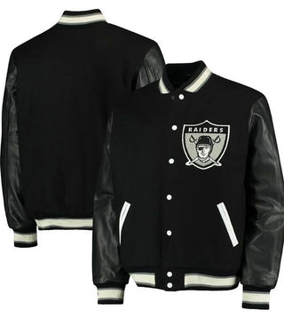Las Vegas Raiders letterman Jacket