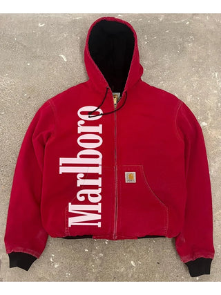 Red Marlboro Carhartt Jacket