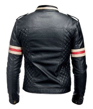 Red-And-White-Striped-Black-Motorcycle-Jacket