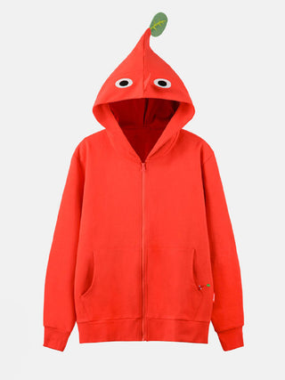 red pikmin hoodie