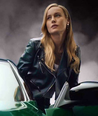 Fast X 2023 Brie Larson Black Jacket
