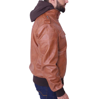 brown jacket