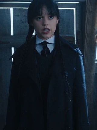 Wednesday Addams Trench Coat