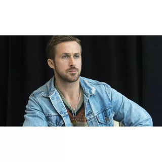 Ryan Gosling Barbie Ken Blue Denim Jacket