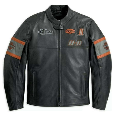 Men's Victory Lane II Leather Jacket - Black | Harley-Davidson USA