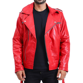 Negan Red Leather Jacket