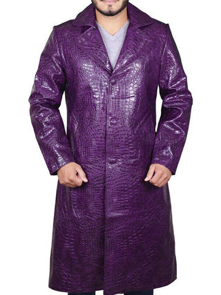 Suicide Squad Joker Purple Coat