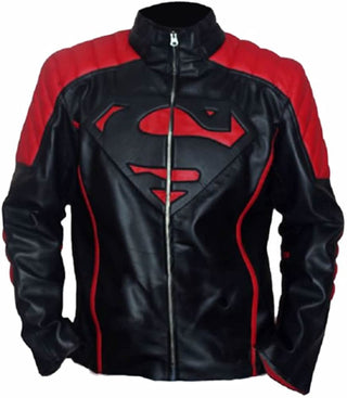 Superman Men's Genuine Leather Jacket