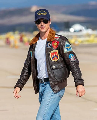 Tom Cruise Top Gun maverick bomber jacket