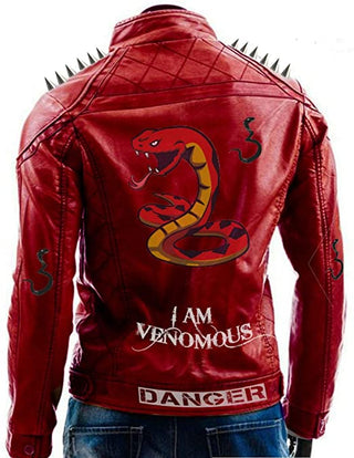 Bite Snake Danger Studded Jacket