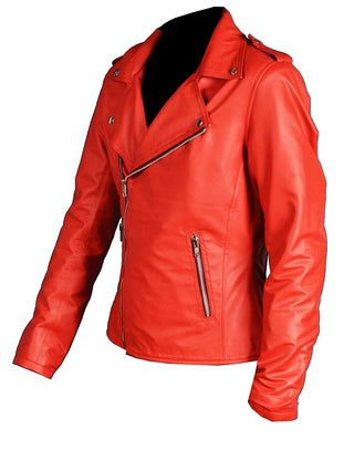 Women Riverdale Southside Serpent Red Leather Jacket