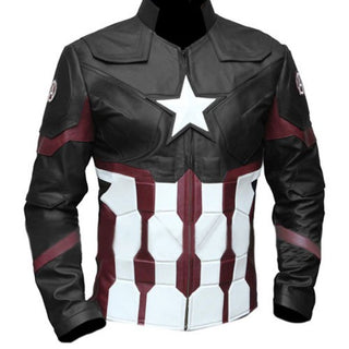 Men's Black Captain America Infinity War Jacket