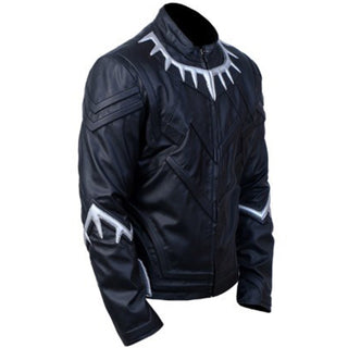 Black Panther Avengers Infinity War Leather Jacket