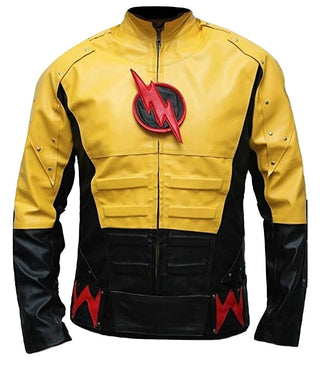 Reverse Flash Leather Jacket