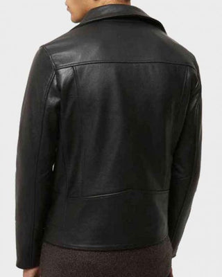 Noah Flynn Black Leather Jacket