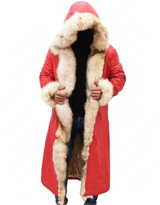 The Christmas Chronicles Santa Claus Shearling Coat