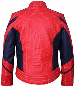 Spiderman Tom Holland Real Men's Leather Jacket