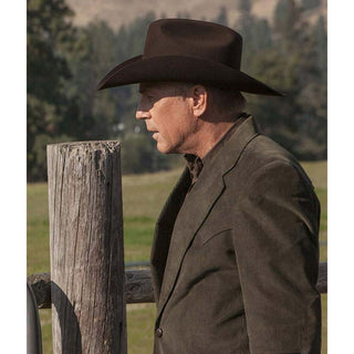 Yellowstone John Dutton Brown Corduroy Blazer